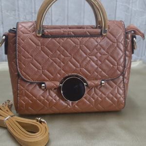 Elegant Design brown Color Handbag