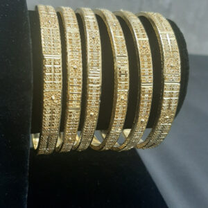 Gold Plated Bangles Set