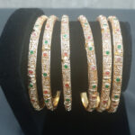 Indian Style Gold Plated Bangles Set