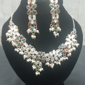 Rose Style Wedding Necklace Set