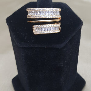Double Stone Style Ring