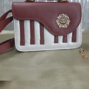 Striped Hand Bag for Women
